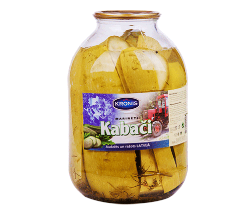 Pickled marrows 3000g