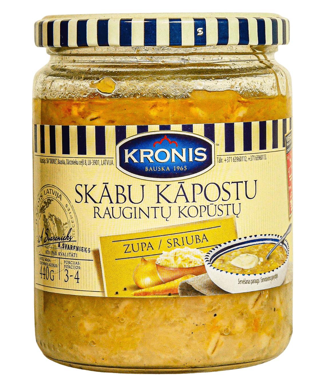 Skābu kāpostu zupa