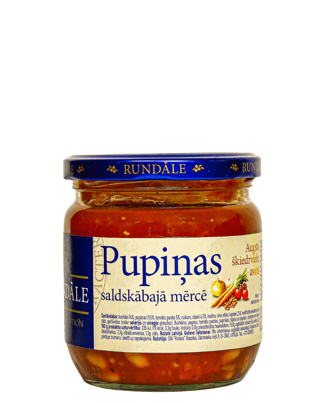 Pupiņas saldskābajā mērcē