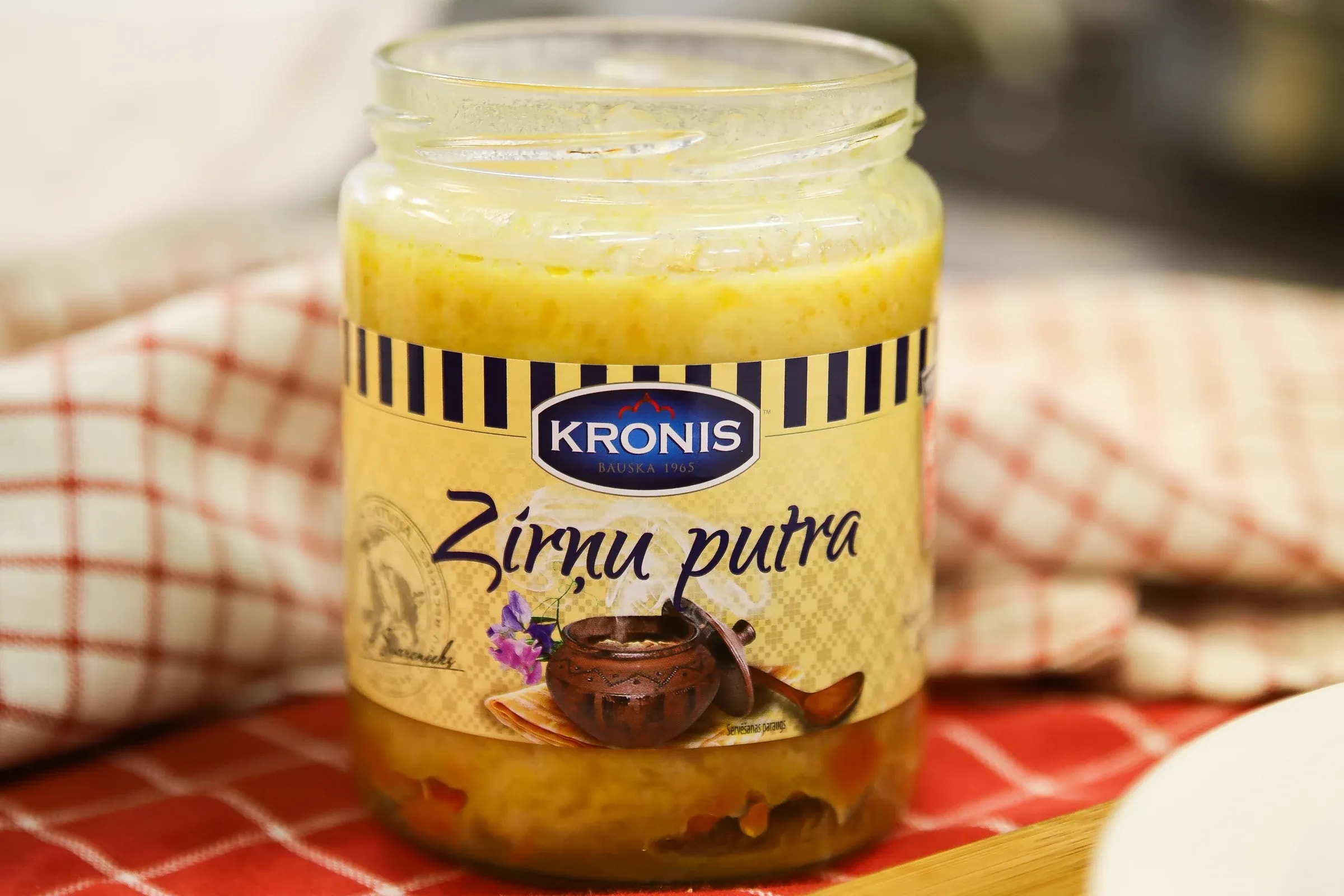 Pievieno zirņu putru, 1. attēls