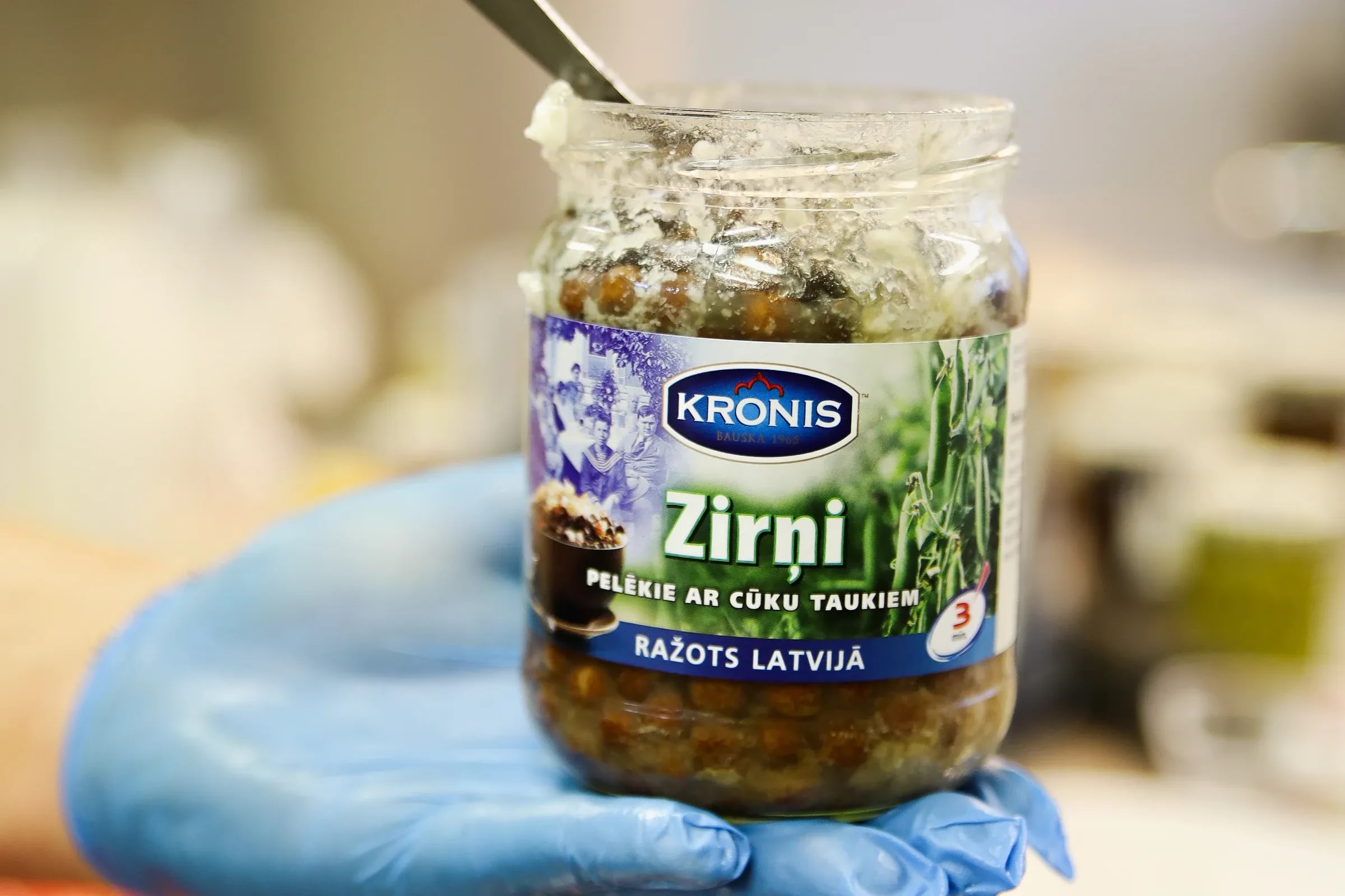 Pievieno zirņus, 1. attēls